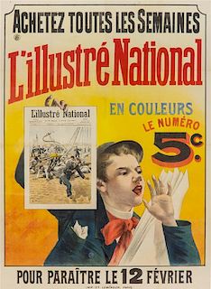 * Artist Unknown, (19th century), Achetez Toutes les Semaines: L'Illustre National, 1898