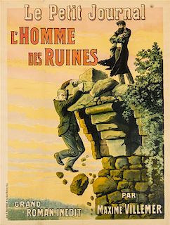 * Attributed to Francisque Poulbot, (French, 1879-1946), Le Petit Journal: L'Homme des Ruines