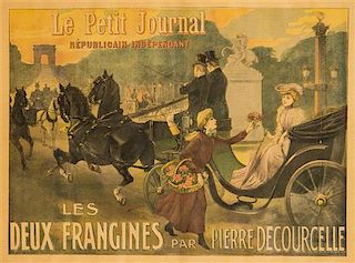 * Artist Unknown, (19th century), Le Petit Journal: Les Deux Frangines par Pierre Decourcelle