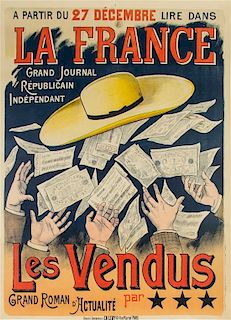 * Charles Levy, (French, 19th Century), La France: Les Vendus