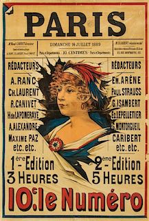 * Artist Unknown, , Paris: Le Numero, 1889