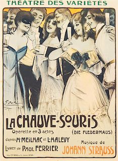 * Georges Dola, (French, 1872-1950), La Chauve-Souris, 1905