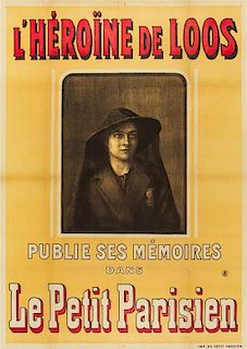 * Artist Unknown, , L'Heroine de Loos Publie ses Memoires dans Le Petit Parisien, 1916