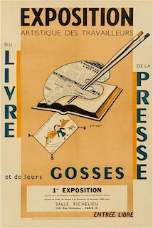 * G. Mertaut, , Exposition Artistique des Travailleurs du Livre de la Presse et de leurs Gosses, 1948