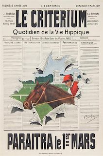 * Boby, , Le Critenum: Quotidein de la Vie Hippique, 1914