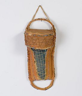 Apache, Miniature Cradleboard, ca. 1890-1910