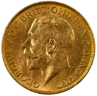 England: 1918 Gold Sovereign
