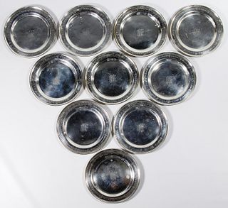 Sterling Silver Plate Assortment