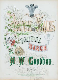 * Artist Unknown, , Prince of Wales: Bridal march by H.W. Goodban, March 1859