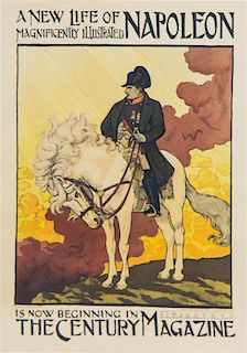 * After Eugene Grasset, (French, born Swiss, 1845-1917), A New Life of Napoleon is Now Beginning in The Century Magazine, 1894