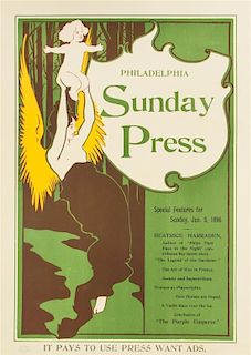 * George Reiter Brill, (American 1867-1918), Philadelphia Sunday Press