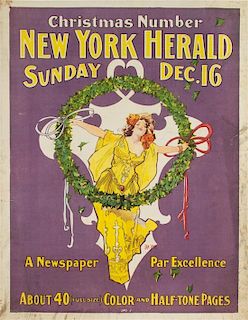 * Dan Smith, (American), Christmas Number: New York Herald Sunday Dec. 16