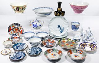 Asian 'Imari' Style Porcelain Assortment