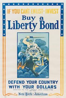 * Winsor MacKay, American, 1871-1934), If You Can't Enlist, Invest Buy a Liberty Bond, 1917