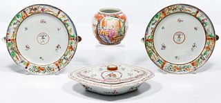 Chinese Armorial Plates