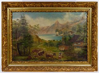 Unknown Artist (European, 19th Century) Oil on Canvas