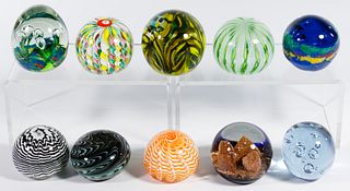 Art Glass Paperweight Collection