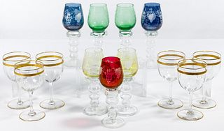 Crystal and Glass Stemware Assortment
