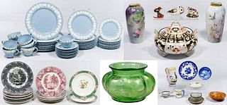 Wedgwood China, Porcelain and Pottery Assortment