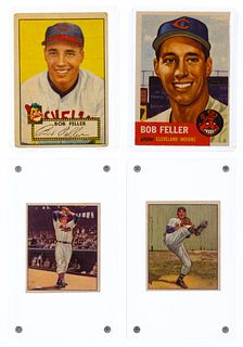 Bob Feller Baseball Trading Card Assortment