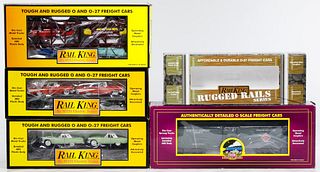 MTH and Rail King Model Train and Trestle Assortment