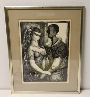 Gerritt Hondius. Signed And Numbered Lithograph