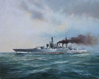 Charles J Lundgren (1911 - 1988) "USS W Virginia"