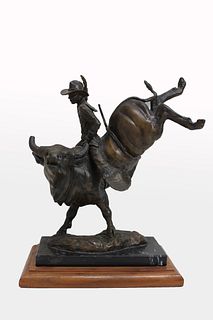 Ronald Sweeten "Control" Bronze Figure