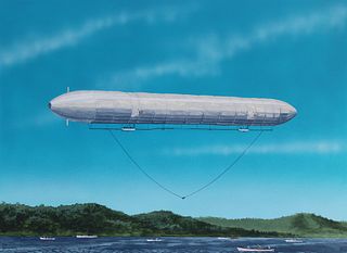 Steve Ferguson (B. 1946) "1900 Original Zeppelin"