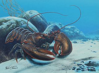 Kirk Stirnweis (B. 1967) "American Lobster"