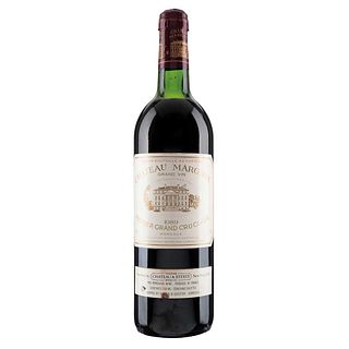 Château Margaux. Cosecha 1989. Grand Vin. Premier Grand Cru Classé. Margaux. Nivel: en la punta del hombro.