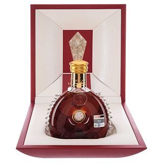 Rémy Martin. Louis XIII. Grande champagne cognac. France. Licorera de cristal de baccarat con tapón. Carafe no EE 0150.