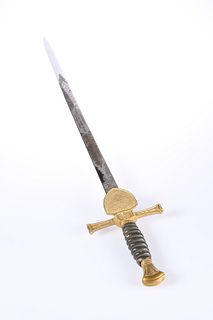 AN ELIZABETH II PRESENTATION SWORD BY WILKINSON SWORDS, the double edge ste