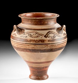 Mycenaean Pottery Pithos, ex-Sotheby's, ex-Royal Athena
