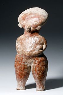 Unusually Large Nayarit Chinesca Pottery Female