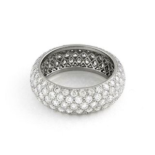 Tiffany & Co. Platinum and Diamond Etoile Ring
