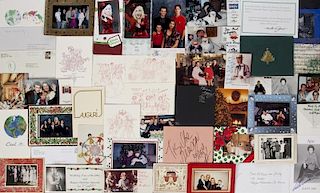 DOM DeLUISE RECEIVED HOLIDAY CARDS GROUP TWO
