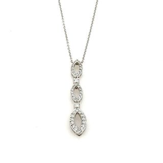 Tiffany & Co. Jazz Diamond Platinum Tier Necklace