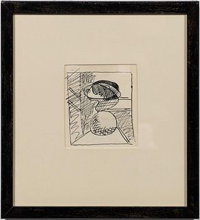 AFTER PABLO PICASSO, UNTITLED ABSTRACT ENGRAVING