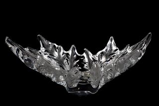 LALIQUE "CHAMPS ELYSEES" CRYSTAL BOWL