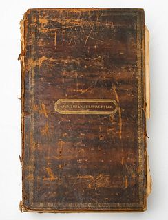 REV. JOHN BROWN, "SELF-INTERPRETING BIBLE", 1827