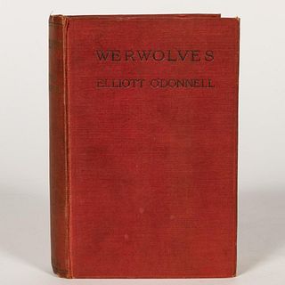 ELLIOTT O'DONNELL "WERWOLVES", 1912