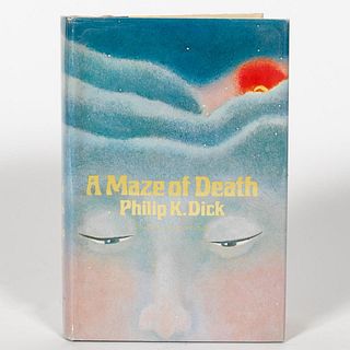 PHILIP K. DICK "A MAZE OF DEATH" 1ST ED., PLATE
