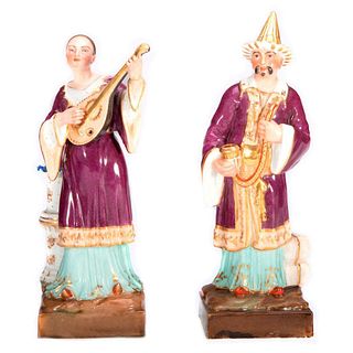 Female and Male Figures