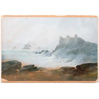 19th century watercolor.