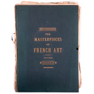 19th century catalog of French art.