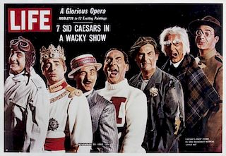 SID CAESAR PROMOTIONAL POSTERS AND ITEMS