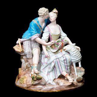 Meissen Courting Couple