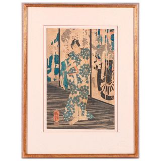 Utagawa Kuniyoshi (1798 - 1861) Japanese woodblock print