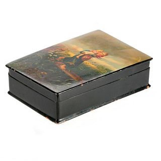 A Russian Lacquer box.